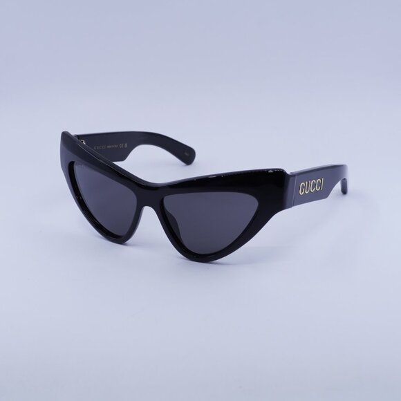 ?️ New Gucci GG1294S 001 Sunglasses - Black Frame, Grey Lenses main image 7
